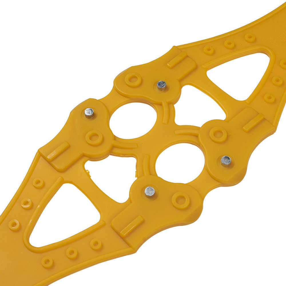AUMOHALL 8pcs/Set Snow Chains Universal Belt TPU Anti-slip Chain Car Tire Emergency Anti Skid Straps