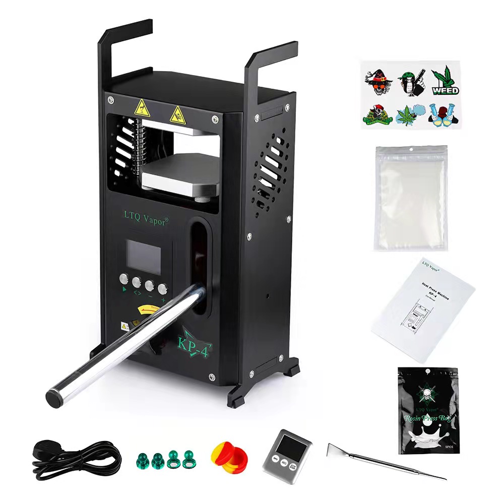 KP-1 KP-4 Rosin Press Machine Wax Extracting Tool Adjustable Temperature Dual Heating Plates 4 Tons Wax Vaporizer Electric Dab Rigs
KP-1 KP-4 Rosin Press Machine Wax Extracting Tool Adjustable Temperature Dual Heating Plates 4 Tons Wax Vaporizer Electric Dab Rigs