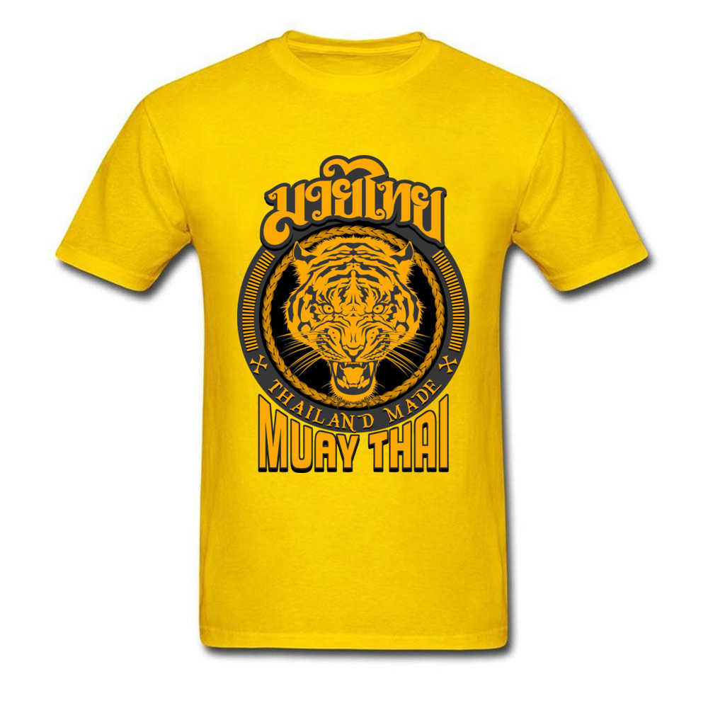 Hipster T Shirt Mens Wrestling Funny Traktor Muay Thai Tiger Thailand Tshirt Beast Wildlife Animal Print T-Shirt 210629