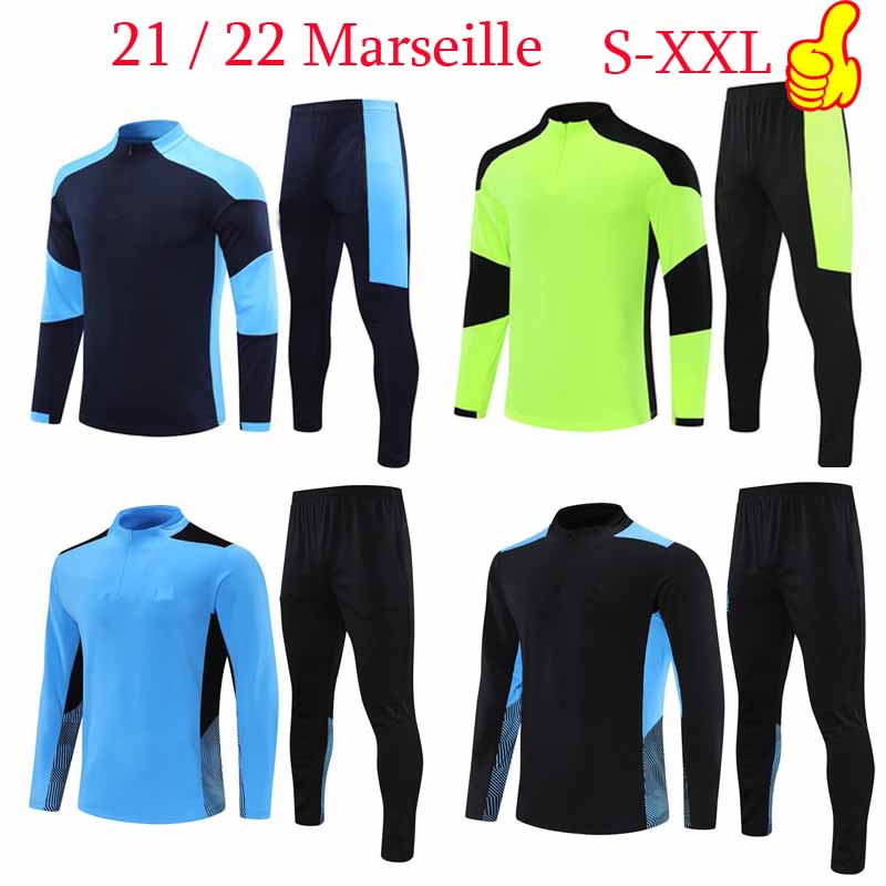 2021 2022 Marseille adult tracksuit Men Football Training Suits 21 22 Survetement Soccer Maillots Foot Chandal set OM MILIK PAYET Maillot UN, Black;blue
2021 2022 Marseille adult tracksuit Men Football Training Suits 21 22 Survetement Soccer Maillots Foot Chandal set OM MILIK PAYET Maillot UN, Black;blue