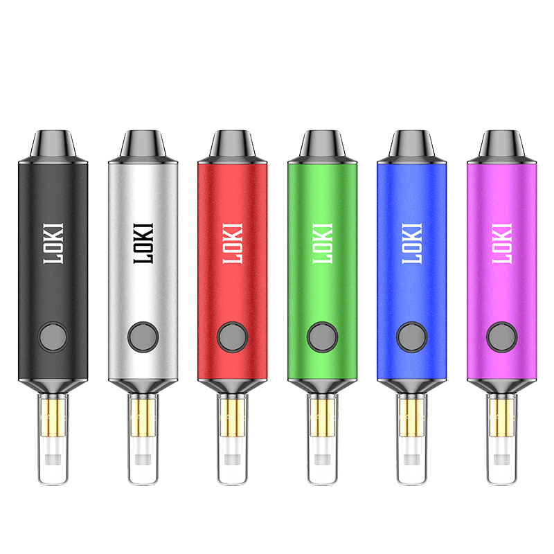 Original Yocan LOKI Kit 650mah Vape Pen Electronic Cigarette Atomizer Wax 15 Seconds Continuous Heat Two Modes XTAL Tip Concentrate With Dual Air Paths, Multi
Original Yocan LOKI Kit 650mah Vape Pen Electronic Cigarette Atomizer Wax 15 Seconds Continuous Heat Two Modes XTAL Tip Concentrate With Dual Air Paths, Multi