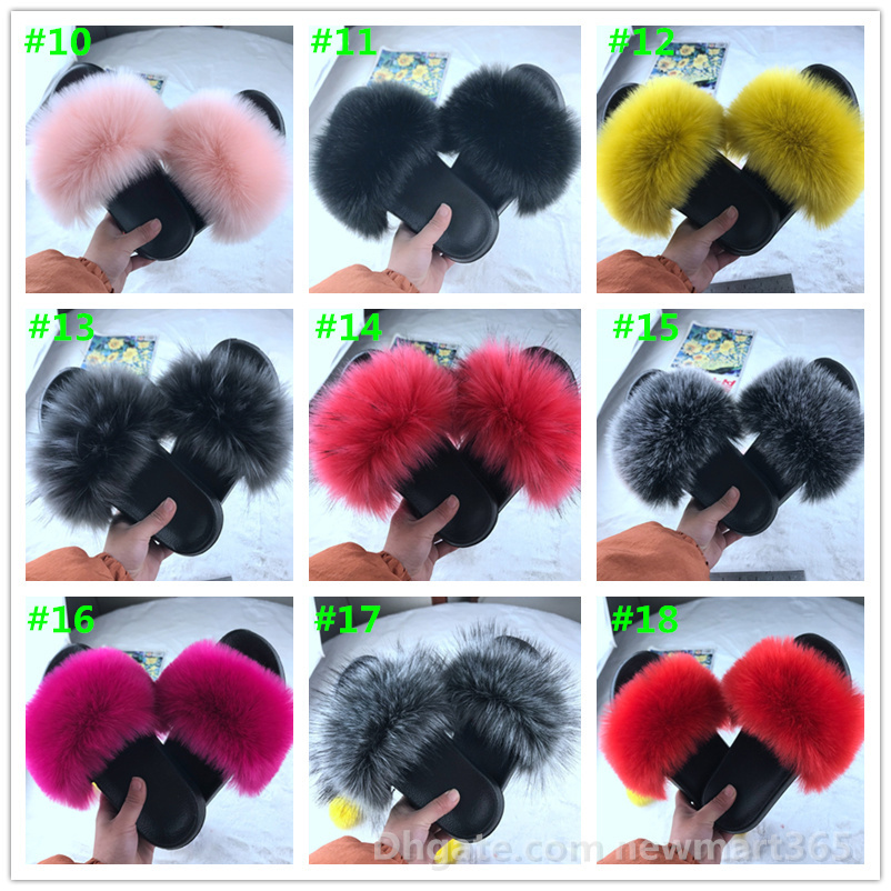 Fur Women Slippers Female Imitation Fox Fur Lady Sandal Imitation Raccoon Dog Fur Beach Shoes One Character Slipper Flip Flops, #1-#9
Fur Women Slippers Female Imitation Fox Fur Lady Sandal Imitation Raccoon Dog Fur Beach Shoes One Character Slipper Flip Flops, #1-#9