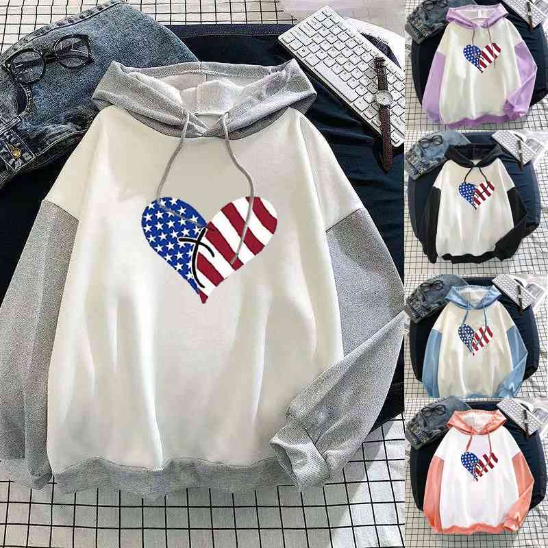 2021 fashion new autumn winter creative printing top loose and thin leisure simple love sweater, Purple
2021 fashion new autumn winter creative printing top loose and thin leisure simple love sweater, Purple