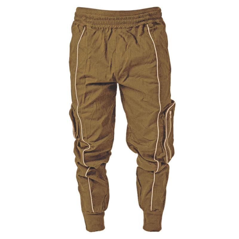 Men's Pants Men Pant Hip Hop Jogger Male Clothing Cargo Trouser Sport Casual Sweatpant Track Spring Autumn Fashion Reflective LX159