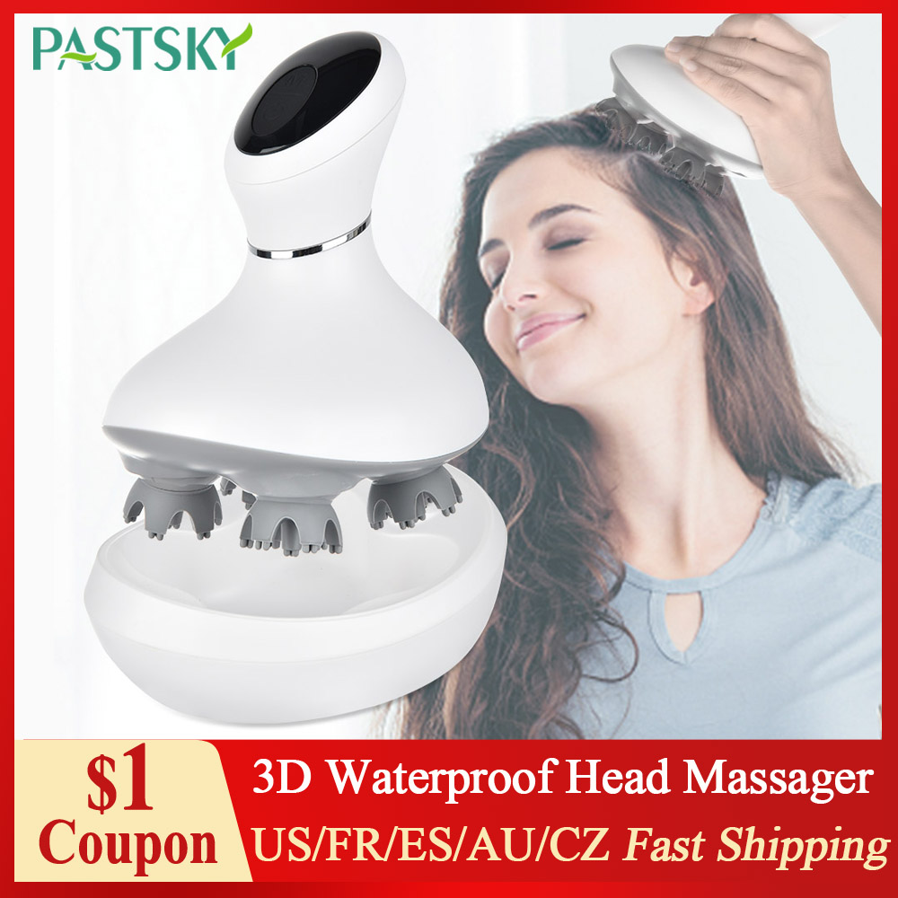 3D Waterproof Electric Head Massager Wireless Vibration Scalp Massage Prevent Hair Loss Body Migraine Relieve USB Rechargeable
3D Waterproof Electric Head Massager Wireless Vibration Scalp Massage Prevent Hair Loss Body Migraine Relieve USB Rechargeable