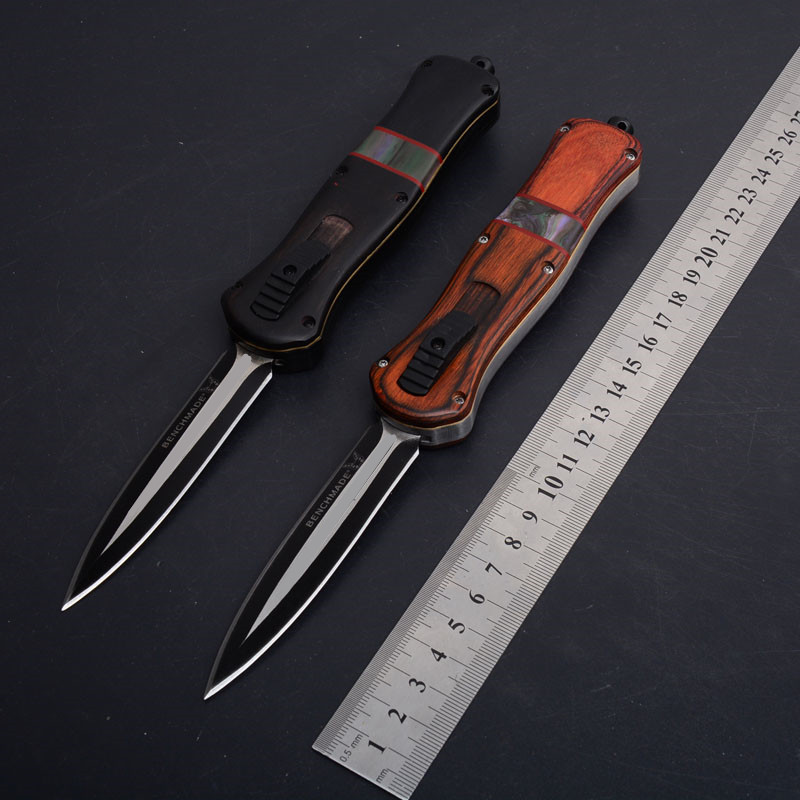 Benchmade A109 Automatic Tactical Folding Knife D2 Blade G10 wood Handle Outdoor Camping Hunting Survival Pocket Utility EDC Tools
Benchmade A109 Automatic Tactical Folding Knife D2 Blade G10 wood Handle Outdoor Camping Hunting Survival Pocket Utility EDC Tools