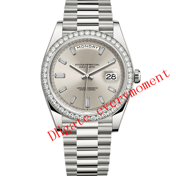 Fashion hot selling automatic mechanical men's watch 228349 BP factory produces 2813 imported movement 40mm sapphire crystal mirror 18ct Gold, which will never fade, Silver
Fashion hot selling automatic mechanical men's watch 228349 BP factory produces 2813 imported movement 40mm sapphire crystal mirror 18ct Gold, which will never fade, Silver