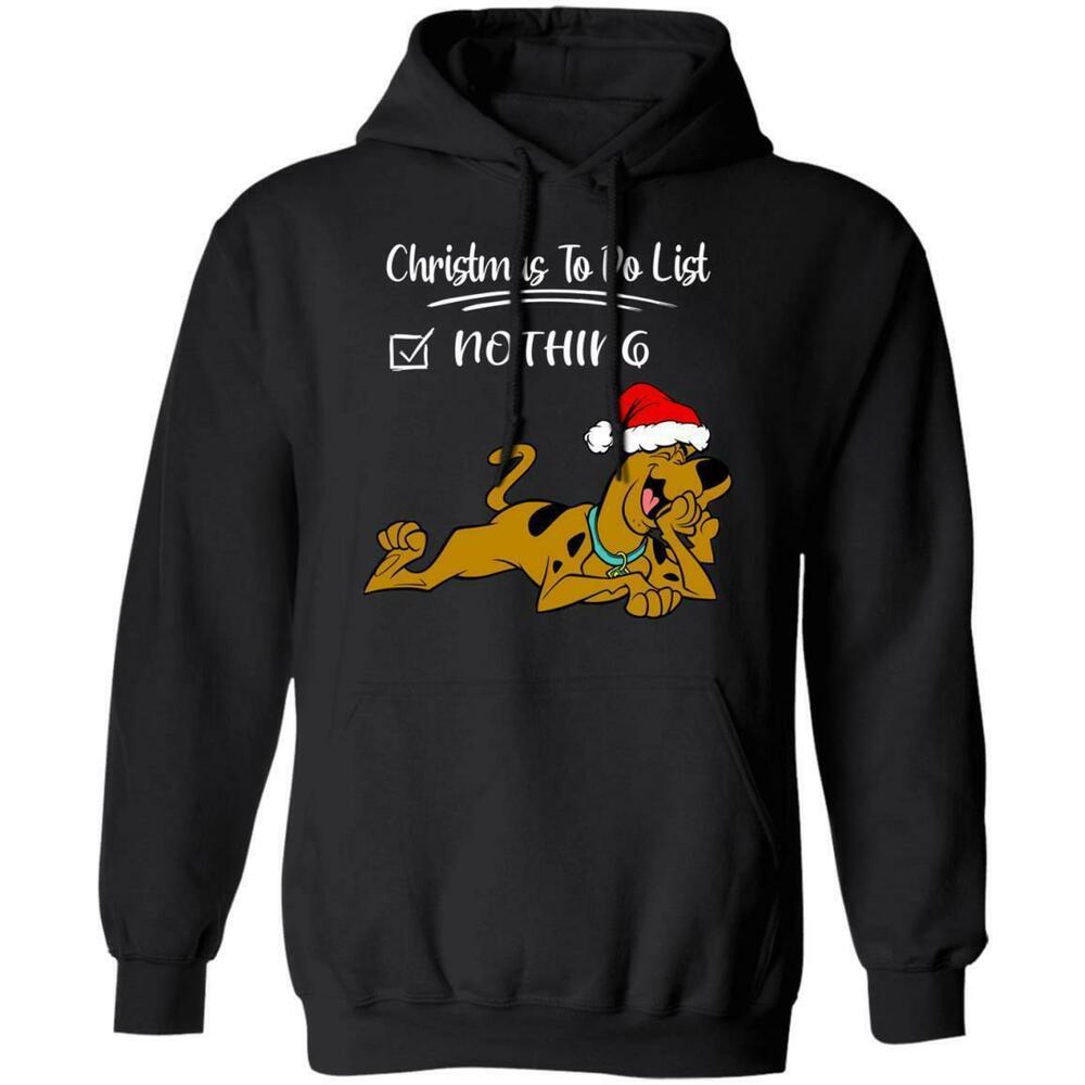 Scoobydoo Christmas Top Do List Nothing Cartoon Holiday Funny Black Hoodie, White;black
Scoobydoo Christmas Top Do List Nothing Cartoon Holiday Funny Black Hoodie, White;black