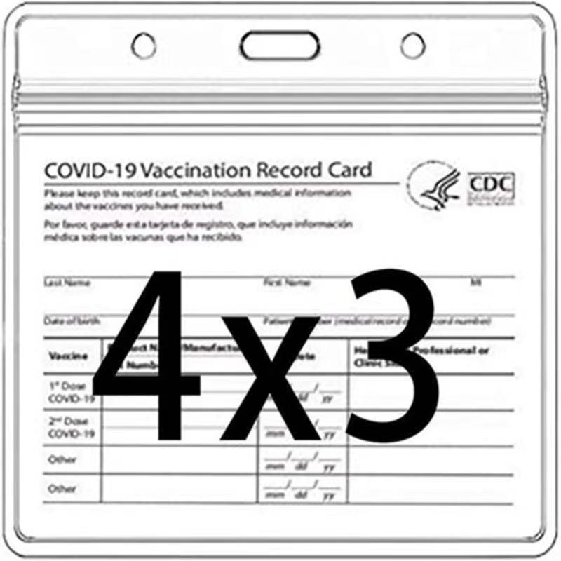 CDC Vaccination Card Storage Protector 4 X 3 with Lanyard mmunization Record Cards Holder
CDC Vaccination Card Storage Protector 4 X 3 with Lanyard mmunization Record Cards Holder