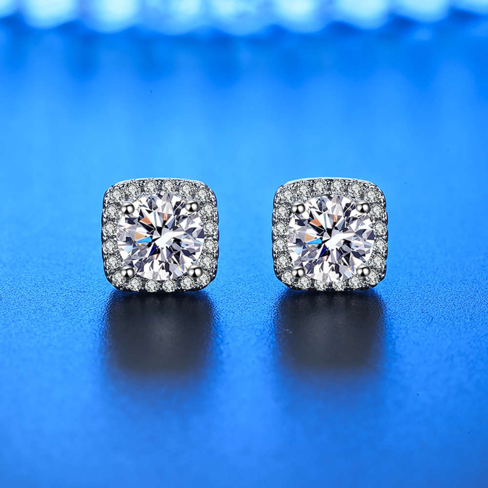 earrings micro inlaid princess square bag imitation Mossan diamond earrings for women fashion one carat girl Gift Earrings, Golden
earrings micro inlaid princess square bag imitation Mossan diamond earrings for women fashion one carat girl Gift Earrings, Golden