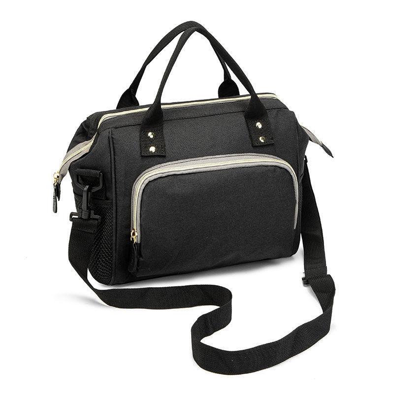 Diaper Bags Fashion Mummy Bag Polyester Waterproof Mother Infant Stroller Pouch Large Capacity Portable Baby Nursing Organizer, Black
Diaper Bags Fashion Mummy Bag Polyester Waterproof Mother Infant Stroller Pouch Large Capacity Portable Baby Nursing Organizer, Black