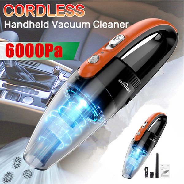 Handheld Portable & Cordless Dry 2 in 1 Hand Vacuum 6KPa Strong Suction with Rechargeable 2600mAh Battery
Handheld Portable & Cordless Dry 2 in 1 Hand Vacuum 6KPa Strong Suction with Rechargeable 2600mAh Battery