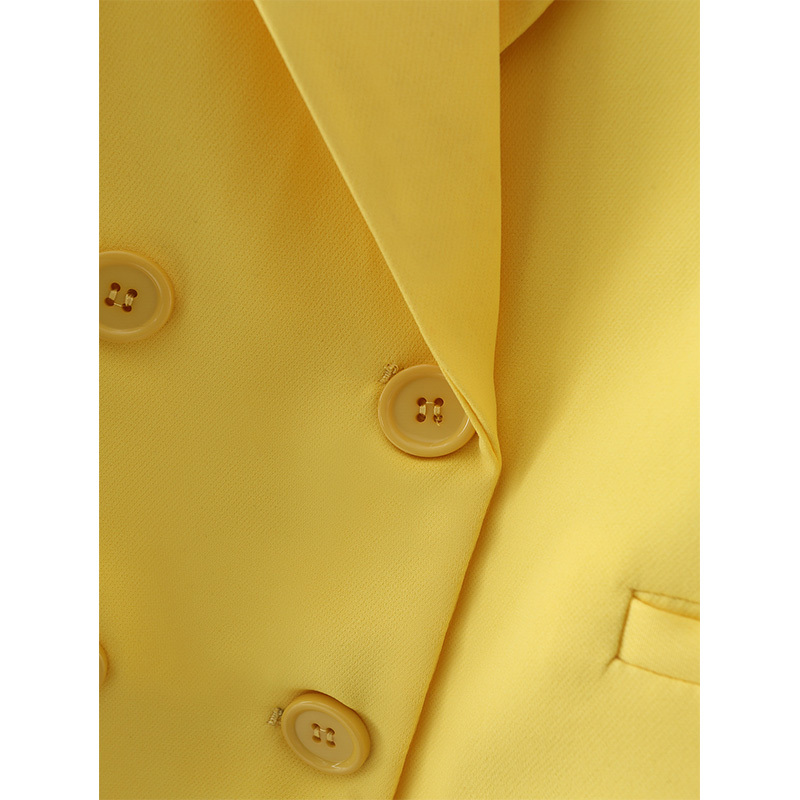 Women Vest Coat V-Neck Sleeveless Button Oversize Blazer Style Fashion Casual Chic Lady Coats 210517