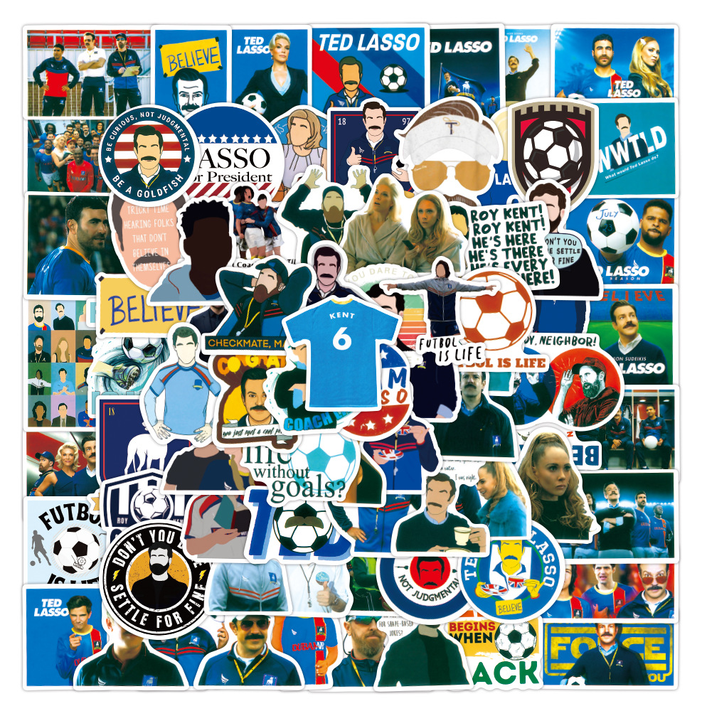 100pcs/set Ted Lasso Stickers Graffiti Sticker for Surfboard Laptop Car Bicycle WaterBottle
100pcs/set Ted Lasso Stickers Graffiti Sticker for Surfboard Laptop Car Bicycle WaterBottle