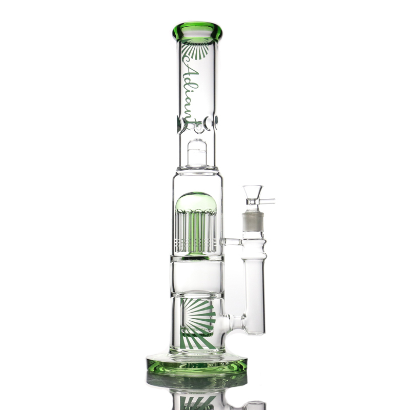 Hookahs Five colors recycler bubbler water pipe dab rig one peak film 12 forks double perc with 14mm bowl joint
Hookahs Five colors recycler bubbler water pipe dab rig one peak film 12 forks double perc with 14mm bowl joint