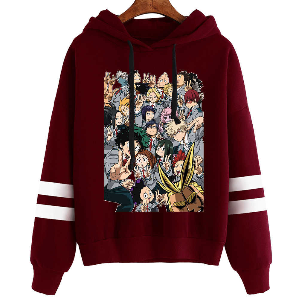 My Hero Academia MHA Merch Hoodies Boku No Hero Academia Sweatshirts Cozy Tops Pullovers G