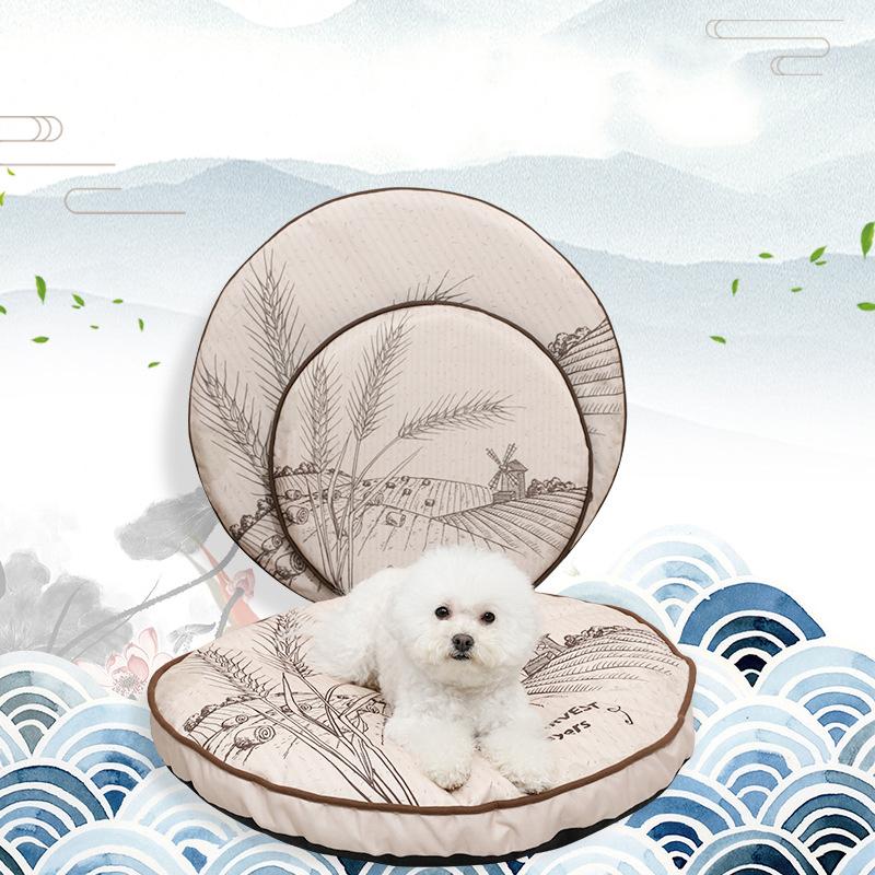 Antiquity Pet Mat Summer Cat Litter Kennel Thick Round Supplies Cooling Beds & Furniture
Antiquity Pet Mat Summer Cat Litter Kennel Thick Round Supplies Cooling Beds & Furniture