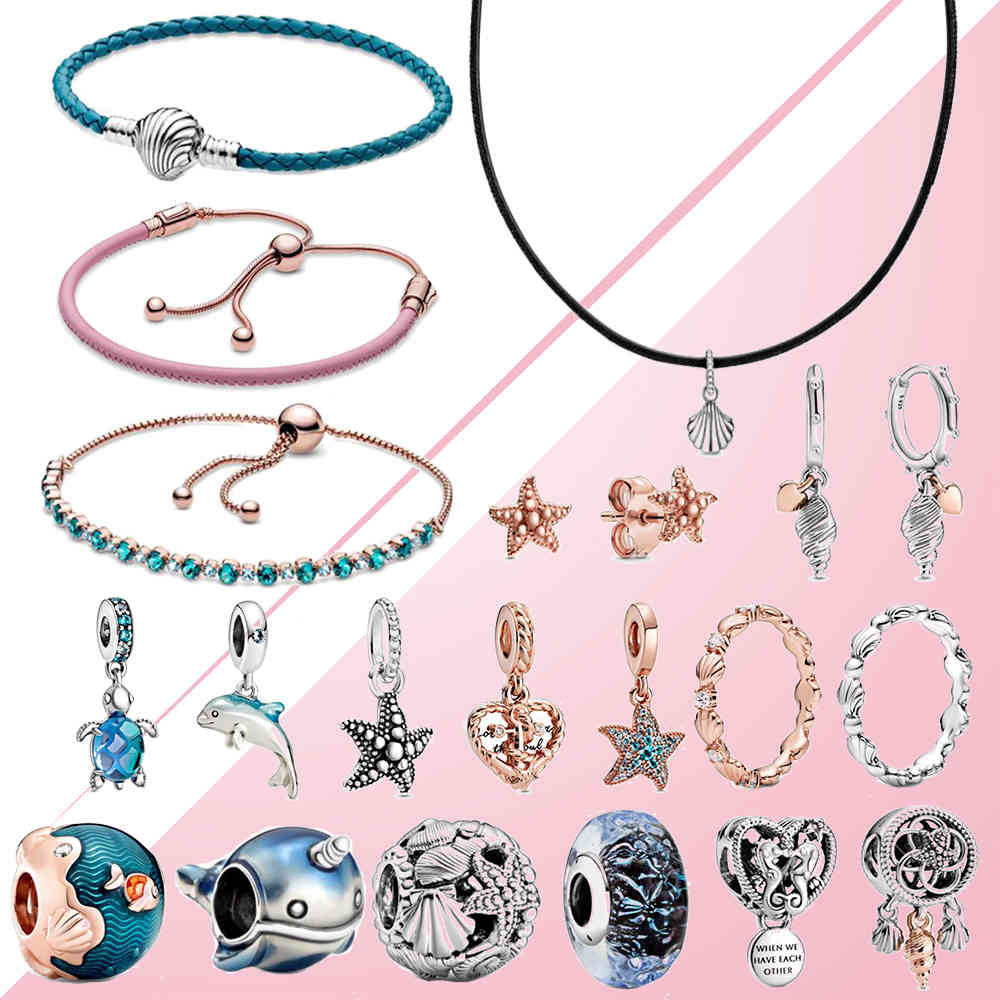 925 Sterling Silver Blue Glass Sea Ocean Waves Fish Charm Bead,Fit Pandora Bracelet Starfish Earrings Pink Leather Ring Necklace
925 Sterling Silver Blue Glass Sea Ocean Waves Fish Charm Bead,Fit Pandora Bracelet Starfish Earrings Pink Leather Ring Necklace
