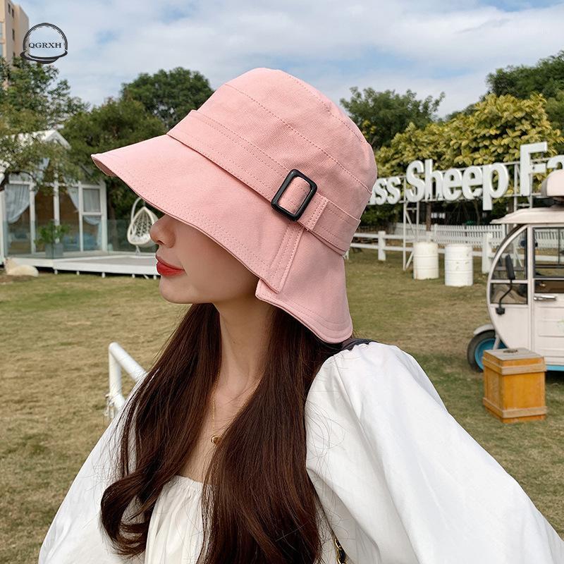 Bucket Hat Women 2022 Spring Fisherman Hats Sunscreen Korean Version Of Wild Tide Basin Foldable Outdoor Leisure Cap Wide Brim, Blue;gray
Bucket Hat Women 2022 Spring Fisherman Hats Sunscreen Korean Version Of Wild Tide Basin Foldable Outdoor Leisure Cap Wide Brim, Blue;gray