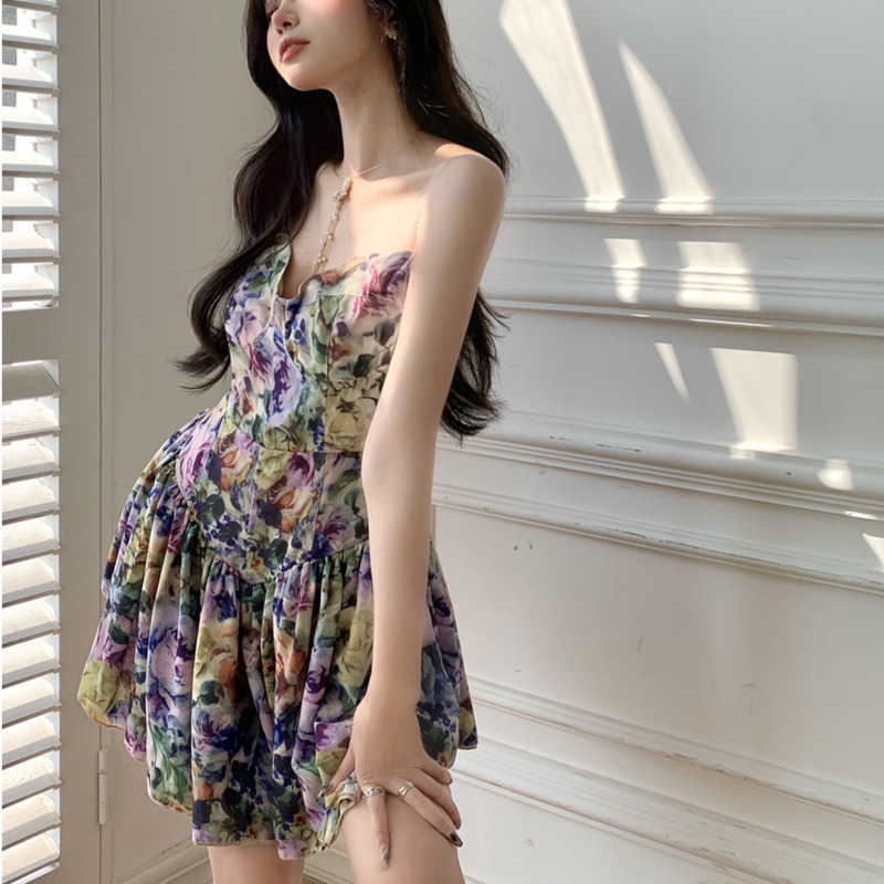 WOMENGAGA Floral Suspender Tank Dress Sexy Boho Fishtail Pleated Bow Women' Summer Tops A-line Dresses S1S5 210603, Floral skirt
WOMENGAGA Floral Suspender Tank Dress Sexy Boho Fishtail Pleated Bow Women' Summer Tops A-line Dresses S1S5 210603, Floral skirt