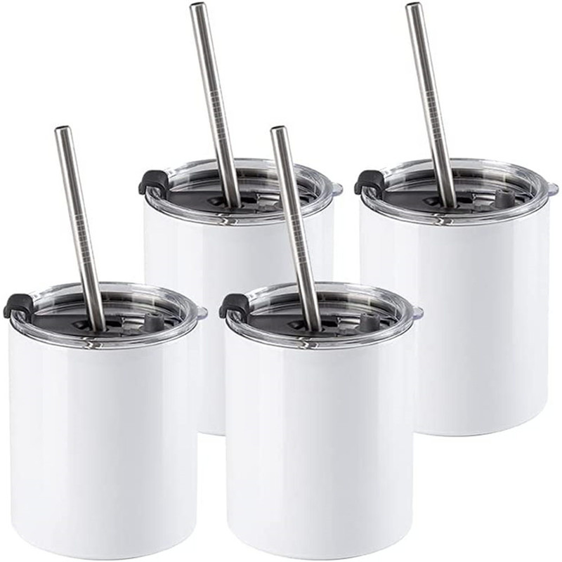 Stock Sublimation Blank Tumbler White 10 OZ Stainless Steel Tumbler with Straw and Lid Sublimation Coffee Cups Mugs for Cricut Mug Press
Stock Sublimation Blank Tumbler White 10 OZ Stainless Steel Tumbler with Straw and Lid Sublimation Coffee Cups Mugs for Cricut Mug Press