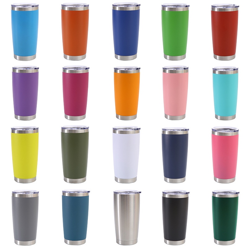 Mugs 20oz Reusable Tumblers Stainless Steel Car Cups Vacuum Insulated Double Wall Water Bottle Thermal Sublimation Cup Coffee Beer Drink Travel Mug With Lid ZL0255, Customize
Mugs 20oz Reusable Tumblers Stainless Steel Car Cups Vacuum Insulated Double Wall Water Bottle Thermal Sublimation Cup Coffee Beer Drink Travel Mug With Lid ZL0255, Customize