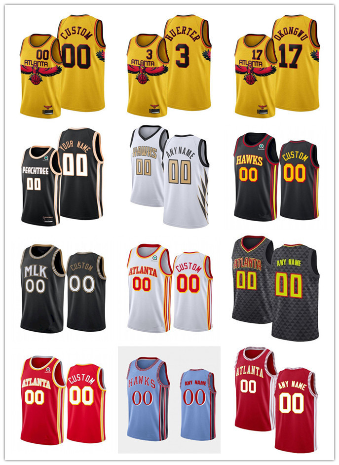 75th Custom Men Women Youth Atlanta's Hawks's 3 Kevin Huerter 1 Jalen Johnson 4 Skylar Mays 17 Onyeka Okongwu Basketball Jerseys, Black;red
75th Custom Men Women Youth Atlanta's Hawks's 3 Kevin Huerter 1 Jalen Johnson 4 Skylar Mays 17 Onyeka Okongwu Basketball Jerseys, Black;red