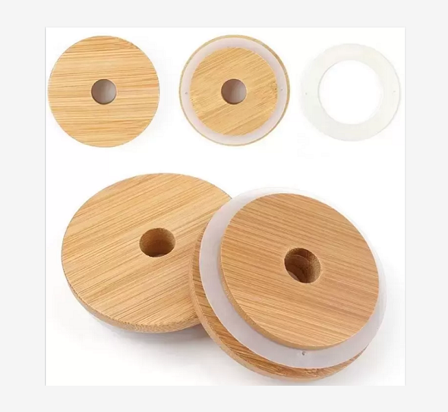 Mug 70mm lids ceramic candle cup cover sealed jar cover silicone ring bamboo lid logo
Mug 70mm lids ceramic candle cup cover sealed jar cover silicone ring bamboo lid logo