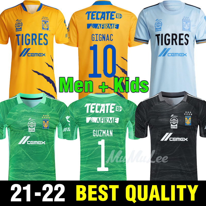 2021 UANL soccer jerseys GIGNAC 21 22 Men Tigres shirts Mexico VARGAS Pizarro football uniforms Customized
2021 UANL soccer jerseys GIGNAC 21 22 Men Tigres shirts Mexico VARGAS Pizarro football uniforms Customized