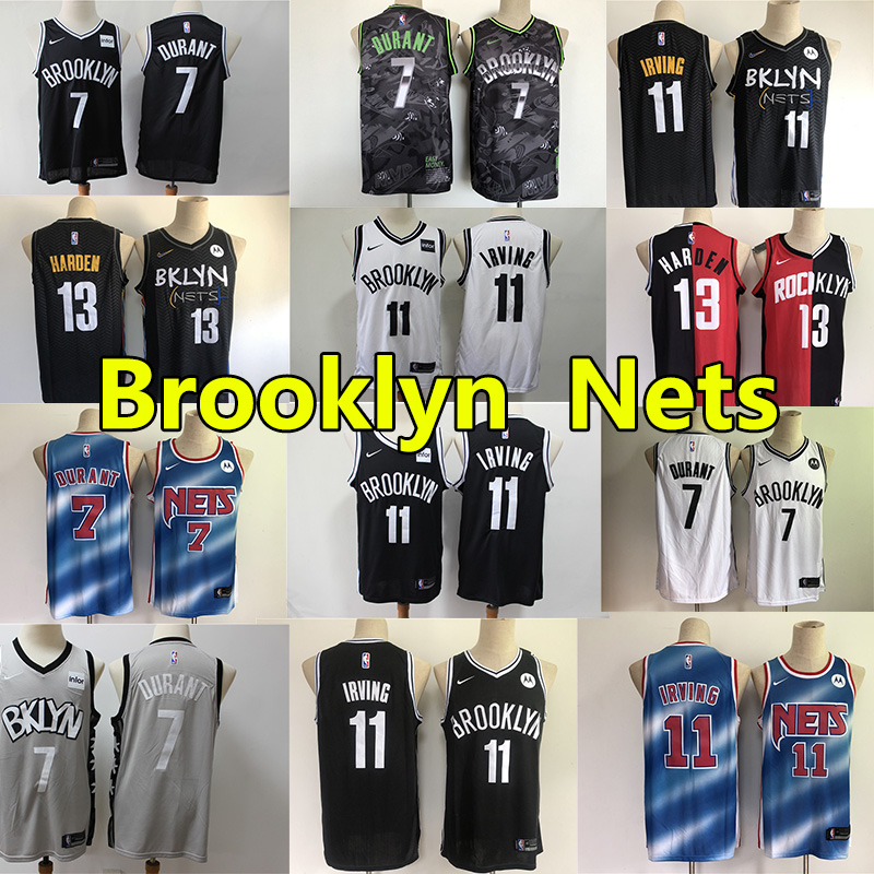 Brooklyn Nets Basketball Jerseys Nba 7 Kevin Durant 11 Kyrie Irving 13 James Harden b0asketball jersey can add patch, Lanwang
Brooklyn Nets Basketball Jerseys Nba 7 Kevin Durant 11 Kyrie Irving 13 James Harden b0asketball jersey can add patch, Lanwang