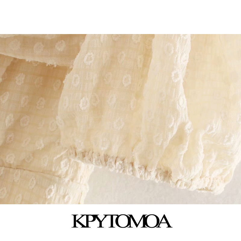 Women Chic Fashion With Bow Tied Polka Dot Midi Dress V Neck Short Sleeve Female Dresses Vestidos Mujer 210420