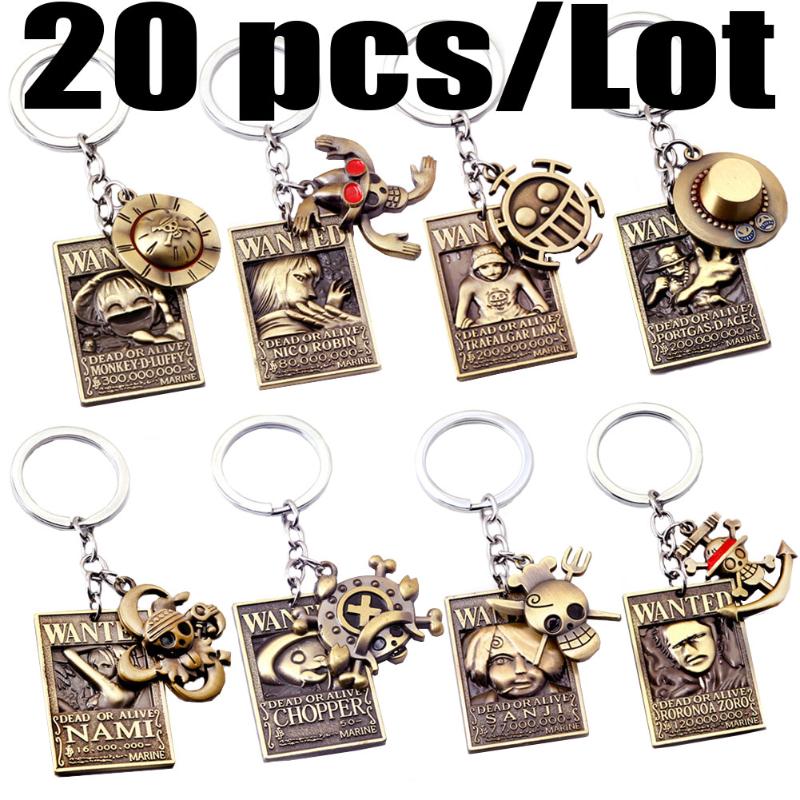 Keychains One Piece Wanted & Logo Luffy Roronoa Zoro Chopper Sanji Portgas D Ace Nami Nico Robin Trafalgar Law Alloy Keychain Key Chain
Keychains One Piece Wanted & Logo Luffy Roronoa Zoro Chopper Sanji Portgas D Ace Nami Nico Robin Trafalgar Law Alloy Keychain Key Chain