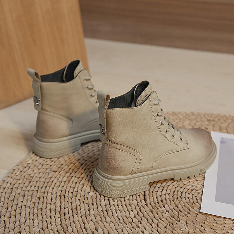 Boots 2021 Autumn Platform Women's Trendy Motorcycle Skinny For Woman Shoes