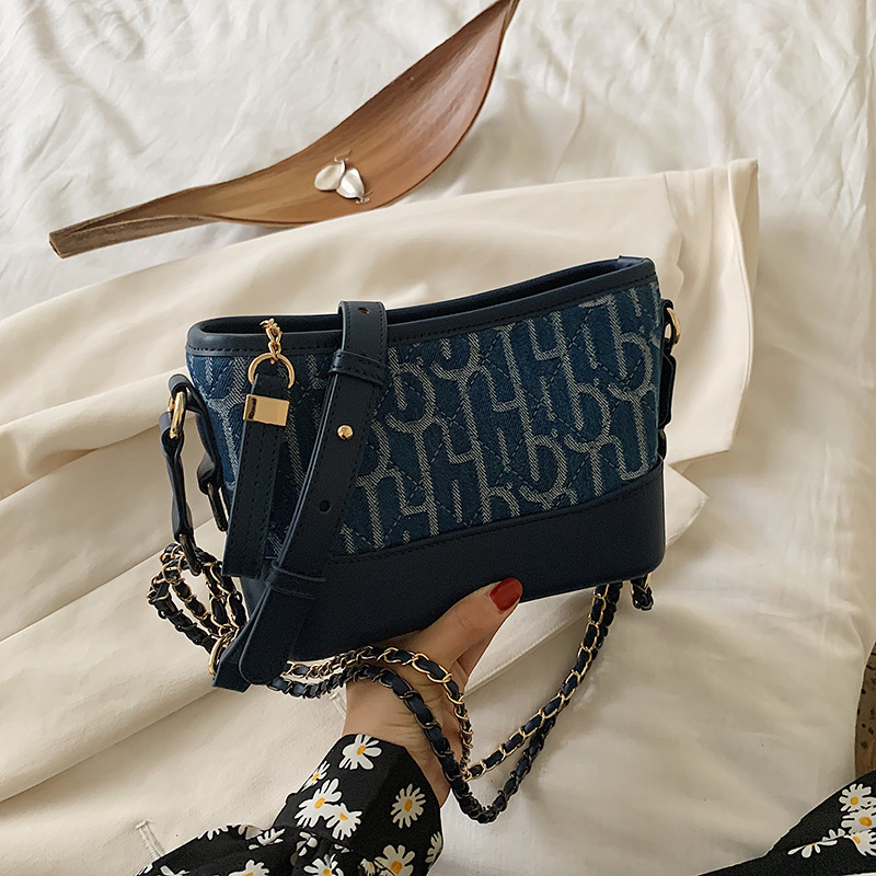 Messenger Bags Messenger Bags2021 Pu Fashion Lattice Pattern Tramp Women's Handbag Shoulder Bag