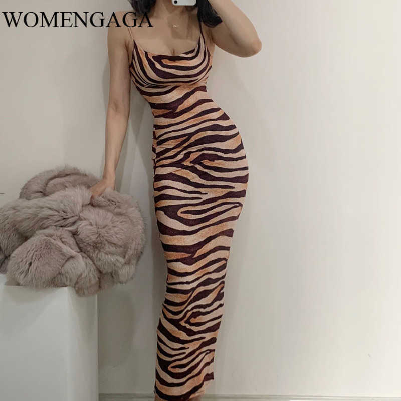 WOMENGAGA Zebra Pattern Leopard Temperament Beach Vacation Low Chest Strapless Thin Suspender Dress Long Tank Dresses GK29 210603, Brown
WOMENGAGA Zebra Pattern Leopard Temperament Beach Vacation Low Chest Strapless Thin Suspender Dress Long Tank Dresses GK29 210603, Brown