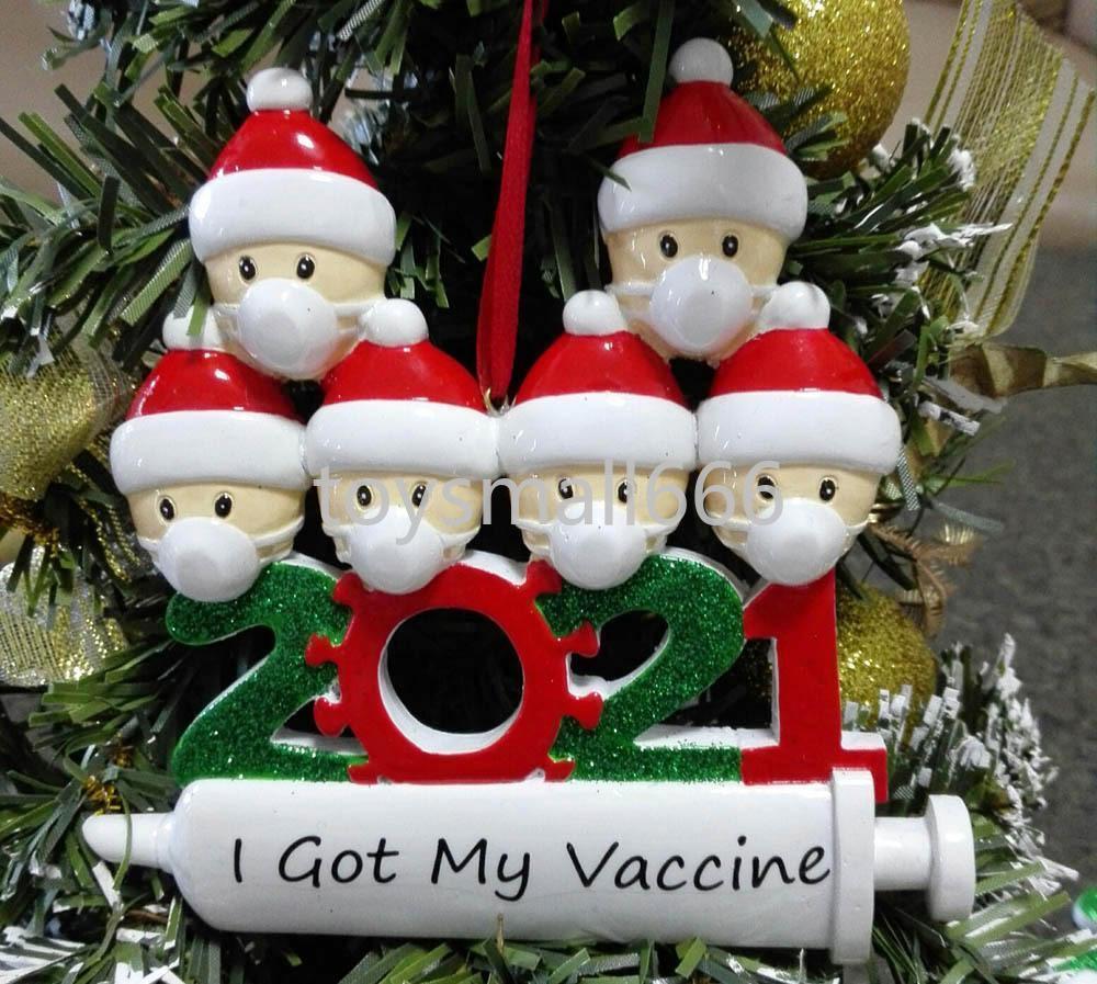 2021 New Resin Christmas Decoration Quarantine Ornaments Family of 1-9 Heads DIY Tree Pendant Accessories with Rope
2021 New Resin Christmas Decoration Quarantine Ornaments Family of 1-9 Heads DIY Tree Pendant Accessories with Rope