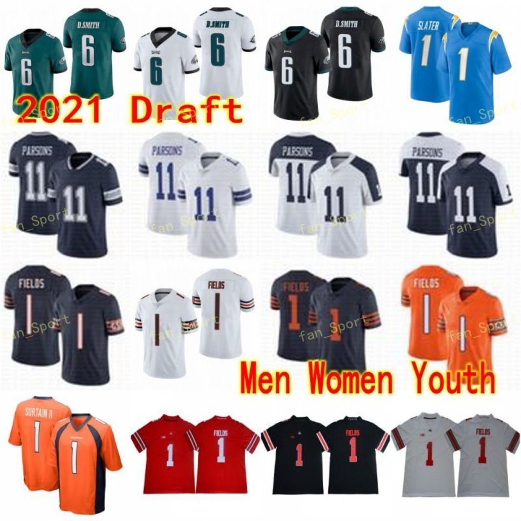 Men Women Youth 2 Patrick Surtain II 6 Devonta Smith 1 Justin Fields 11 Micah Parsons Rashawn Slater Football Jerseys Stitched, Black;red
Men Women Youth 2 Patrick Surtain II 6 Devonta Smith 1 Justin Fields 11 Micah Parsons Rashawn Slater Football Jerseys Stitched, Black;red