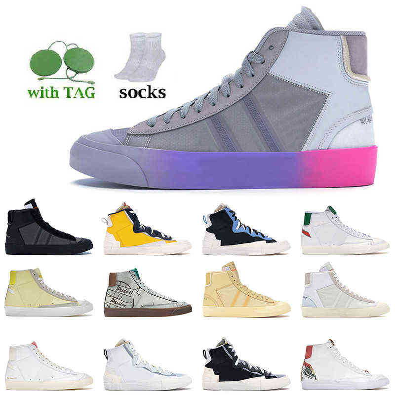 High Quality Casual Shoes Designer Off Black White Nik Blazer Mid 77 Vintage Women Mens Low Classic Green Iron Grey Platform Trainers
High Quality Casual Shoes Designer Off Black White Nik Blazer Mid 77 Vintage Women Mens Low Classic Green Iron Grey Platform Trainers