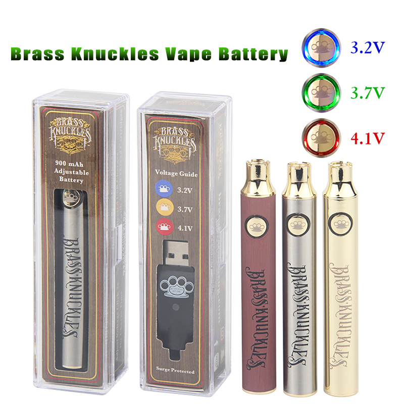 Brass Knuckles Vape Battery 900mAh Variable Voltage Preheat E Cigarettes BK Batteries 510 Thread Vaporizer Pens for Oil Cartridges
Brass Knuckles Vape Battery 900mAh Variable Voltage Preheat E Cigarettes BK Batteries 510 Thread Vaporizer Pens for Oil Cartridges