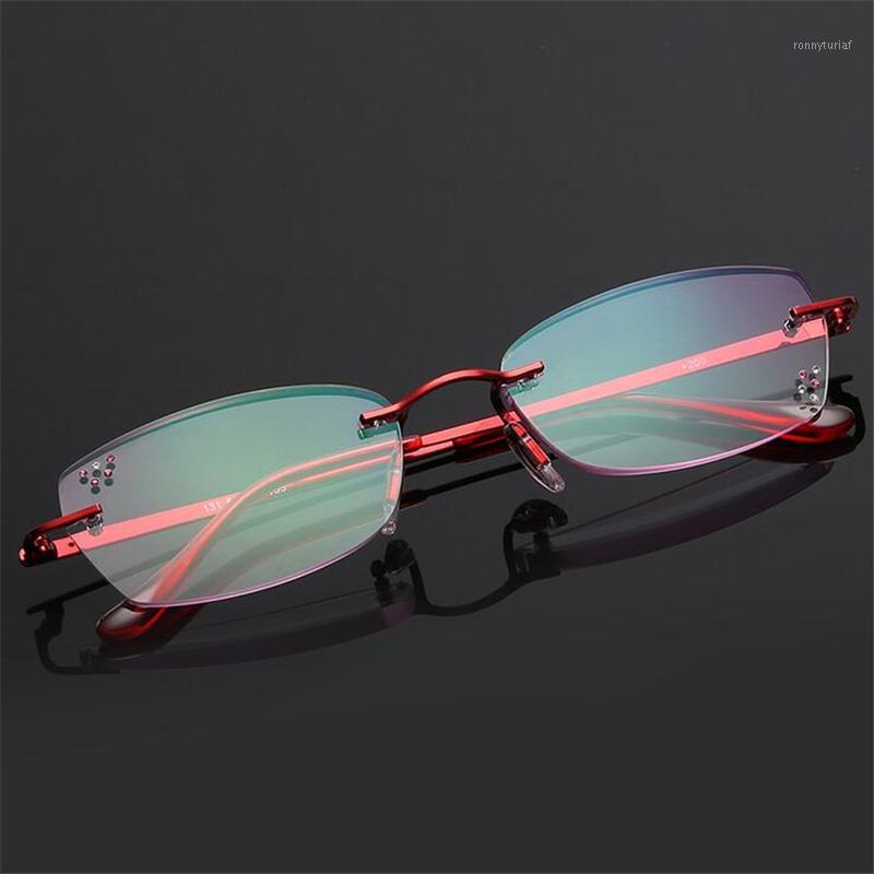 Sunglasses +1.0 +1.5 To +4.0 Luxury Diamond Cutting Rimless Reading Glasses For Women Fashion Inlaid Rhinestone Red Frame Hyperopia
Sunglasses +1.0 +1.5 To +4.0 Luxury Diamond Cutting Rimless Reading Glasses For Women Fashion Inlaid Rhinestone Red Frame Hyperopia