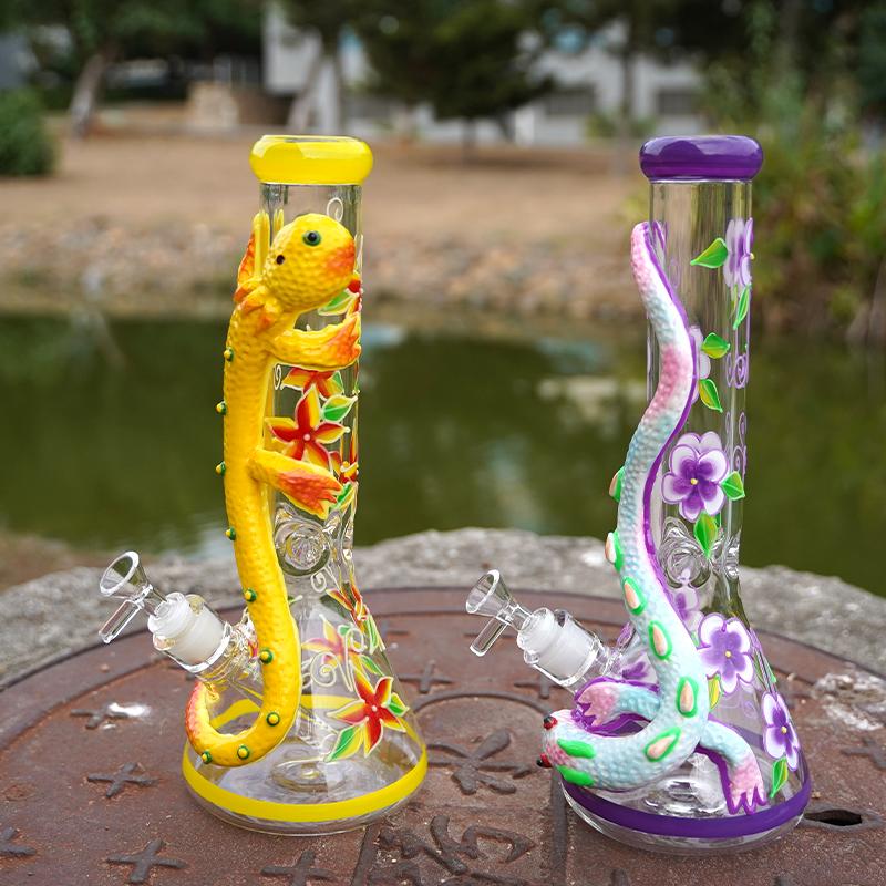 Heady Glass Bongs Glow In The Dark Water Pipes Big Bong 7mm Thick Handcraft Dab Oil Rigs With Ice Pinch Smoking
Heady Glass Bongs Glow In The Dark Water Pipes Big Bong 7mm Thick Handcraft Dab Oil Rigs With Ice Pinch Smoking