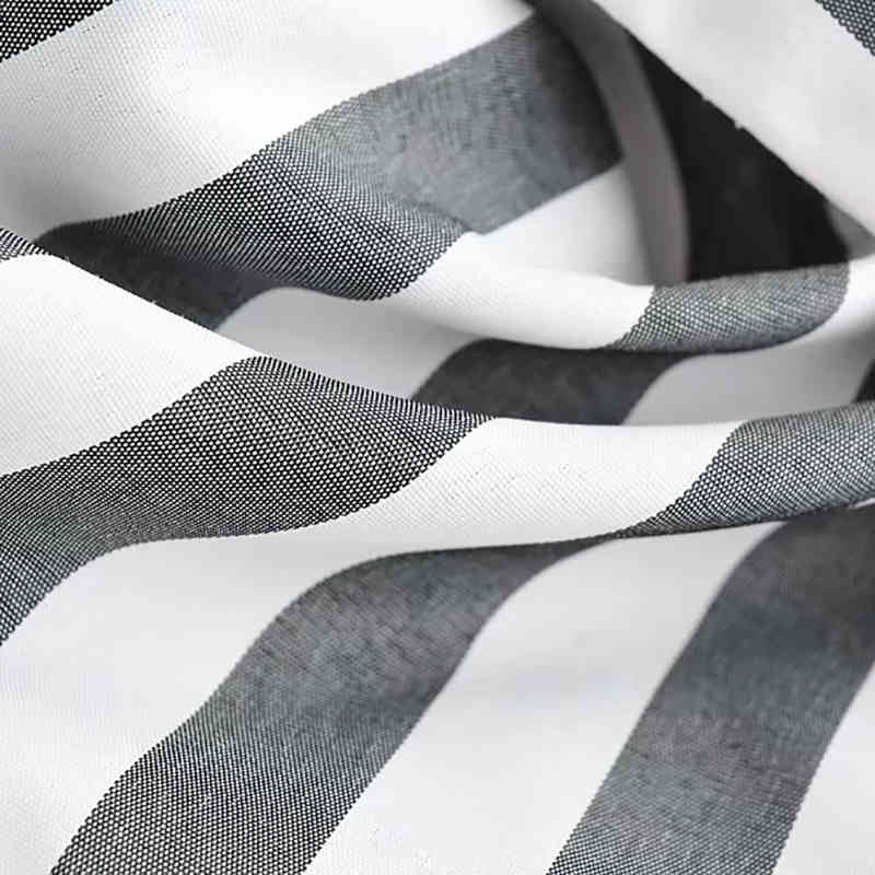 Autumn-Spring Women Casual Gray With White Striped Blazer Fashion Long Sleeve Single Breasted Jacket Outwear feminino 210421