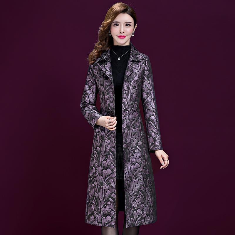 Cape Femme Automne Automne Trench-à-Manches Trench-à-manteau Streetwear Femmes Plus Taille Ceinture de haute qualité Gree-vent de haute qualité C