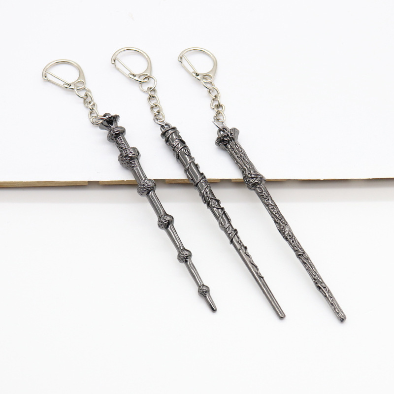 Keychain Harry Potter Hermione Dumbledore Alloy Magic Wand Key Chain Around the Movie, Silver
Keychain Harry Potter Hermione Dumbledore Alloy Magic Wand Key Chain Around the Movie, Silver