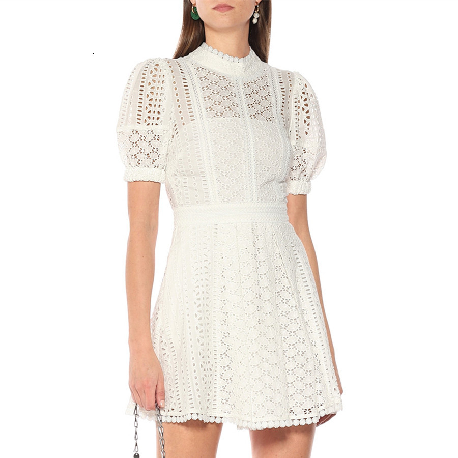 dresses Sexy Backless Lace Runway Designer Hollow Out Stand Collar Slim White Women Mini Celebrity Party es
dresses Sexy Backless Lace Runway Designer Hollow Out Stand Collar Slim White Women Mini Celebrity Party es