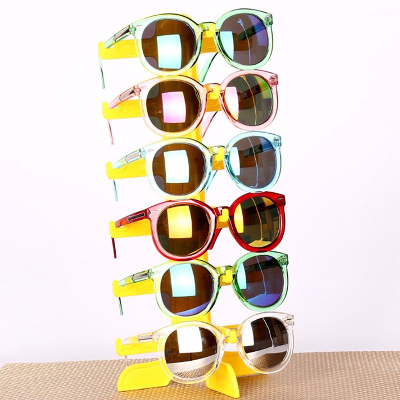 Fashion Sunglasses Frames 97QE 6Pair Eyeglass Glasses Frame Rack Display Stand Organizer Show Holder, Black
Fashion Sunglasses Frames 97QE 6Pair Eyeglass Glasses Frame Rack Display Stand Organizer Show Holder, Black