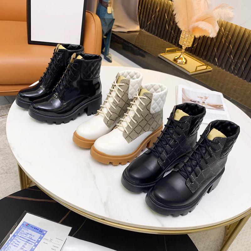 Designer 2021 new womens boots trend classic high quality non slip womens camping shoes leather fashion winter thick heel round head lace up letter size 35-42, Black 1
Designer 2021 new womens boots trend classic high quality non slip womens camping shoes leather fashion winter thick heel round head lace up letter size 35-42, Black 1