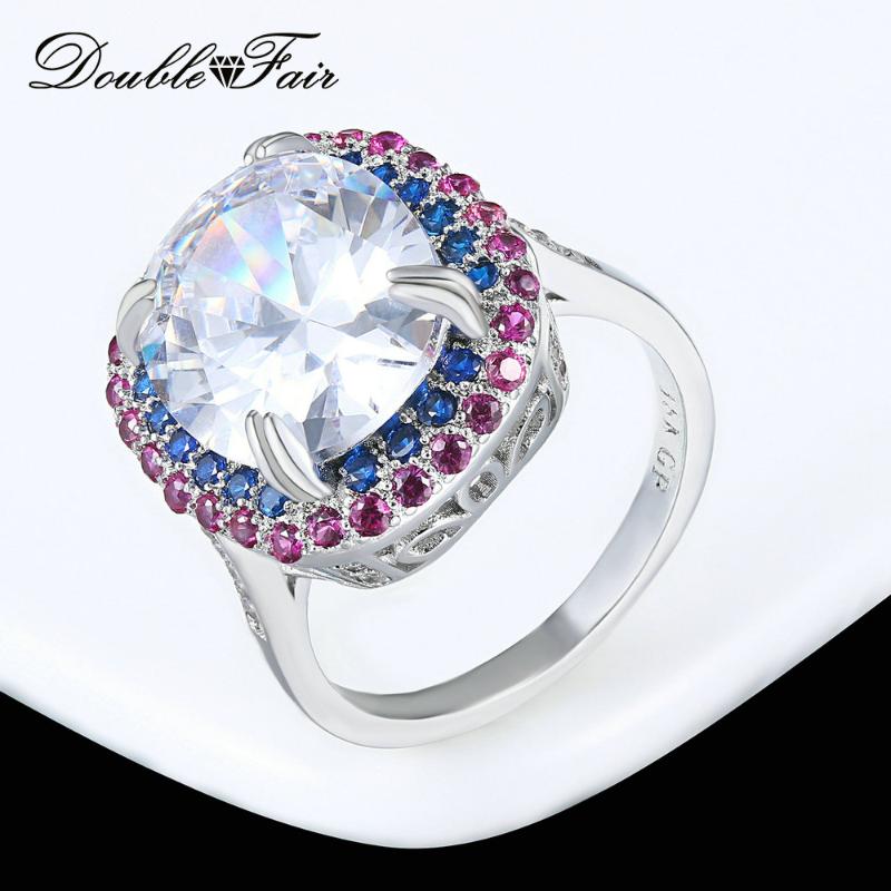 Cluster Rings Big Zirconia Wedding For Women Gift Luxury Classic Top Quality White Gold Ring Engagement Jewelry Sale DZR004, Golden;silver
Cluster Rings Big Zirconia Wedding For Women Gift Luxury Classic Top Quality White Gold Ring Engagement Jewelry Sale DZR004, Golden;silver