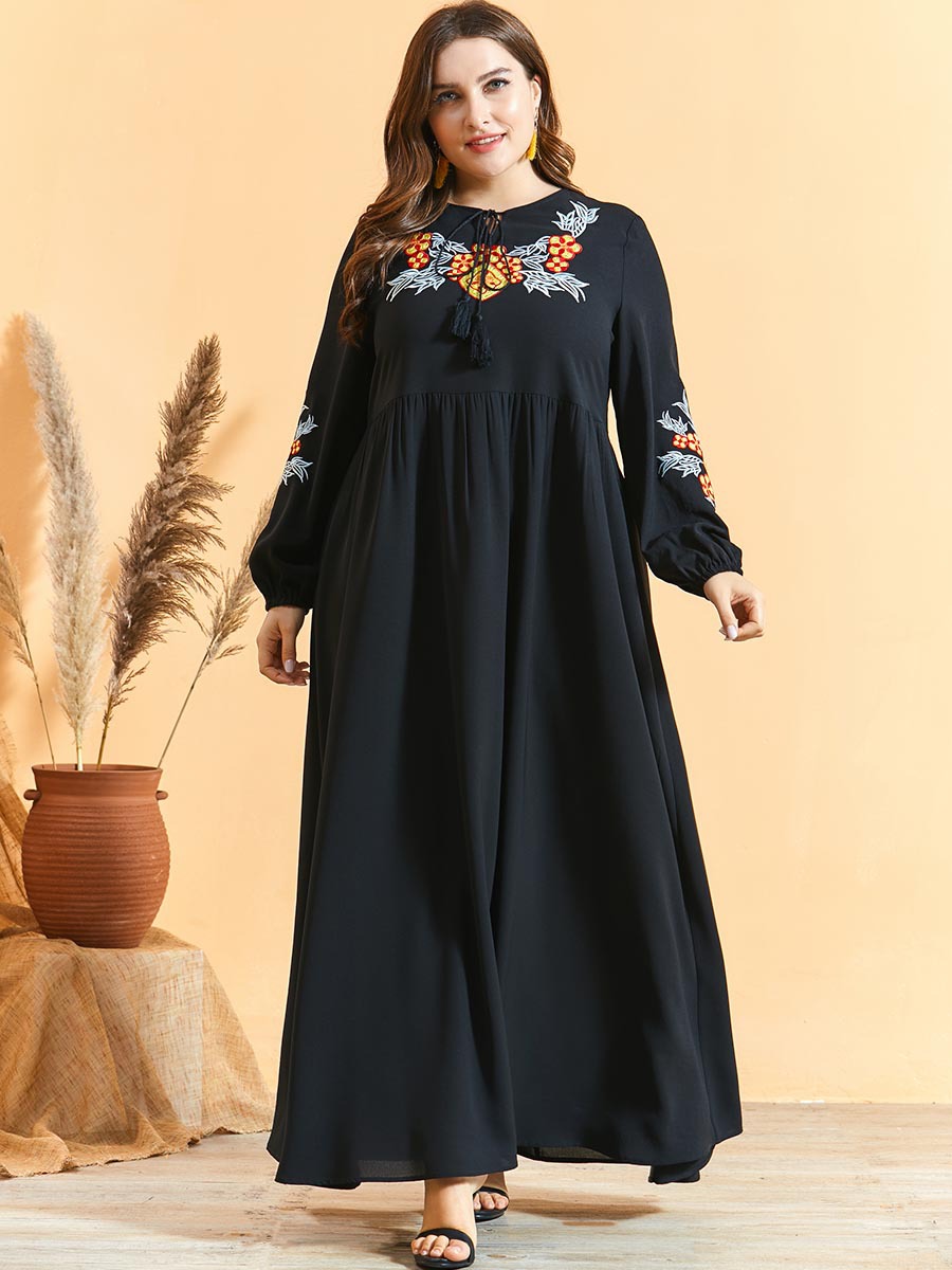Black Abaya Dubai Hijab Muslim Dress Maxi Dresses Islam Clothing Abayas For Women Robe Musulman De Mode Caftan Marocain Kaftan 
Black Abaya Dubai Hijab Muslim Dress Maxi Dresses Islam Clothing Abayas For Women Robe Musulman De Mode Caftan Marocain Kaftan