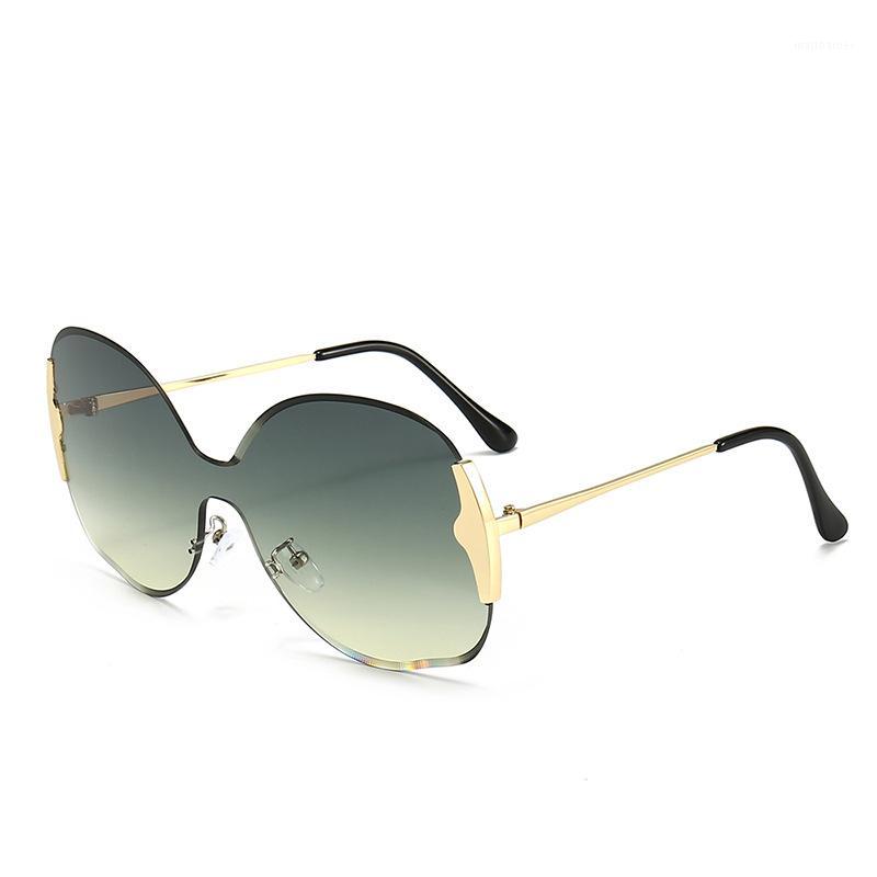 Sunglasses MINCL/ Designer Female Rimless Women Sun Glasses Gradient Shades Green Black Lens Ladies UV400 NX 
Sunglasses MINCL/ Designer Female Rimless Women Sun Glasses Gradient Shades Green Black Lens Ladies UV400 NX